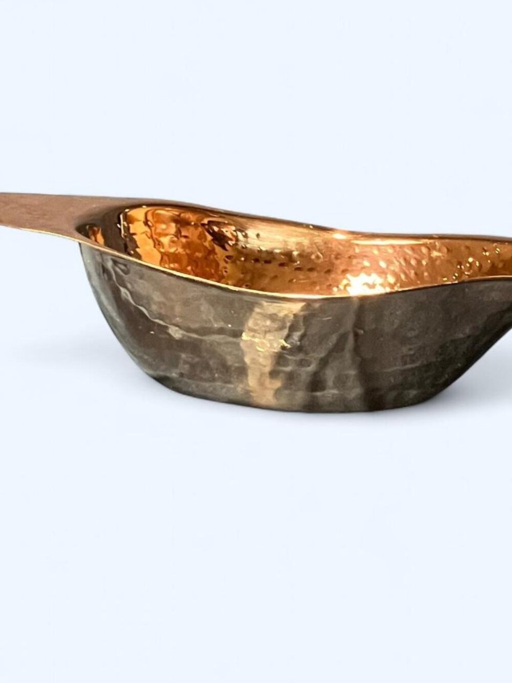 Hand Hammered Copper Gravy Boat